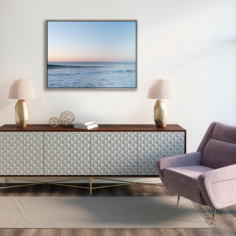 Waves (Montauk, NY) Print by Tommy Kwak, Image Brush Gel, 37.75" H x 49.75" W x 1.5" D