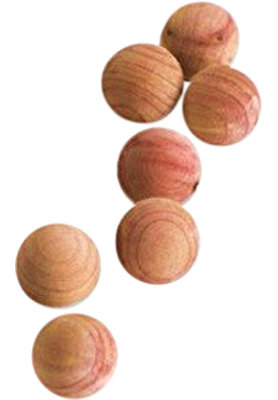 Boules de bois de cèdre