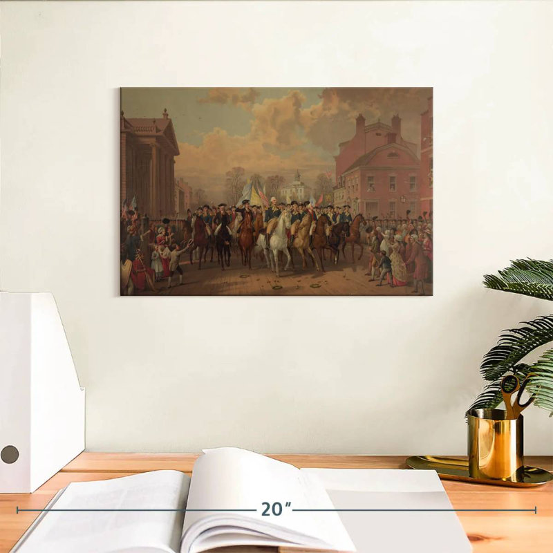 Evacuation Day, 8" H x 12" W