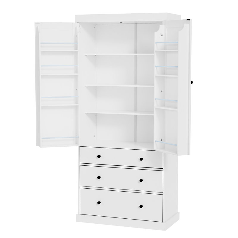 Armoire décorative, Blanc