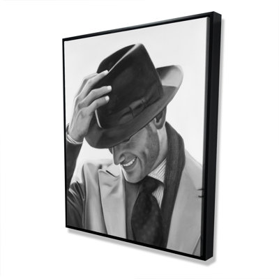 «Well-habillé», art sur toile encadré