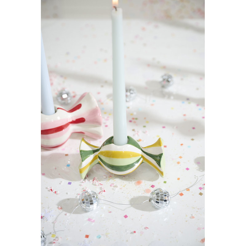Bonbon Candleholder 5"x 2.25"x 2.25"