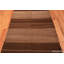 Tapis brun brun rétro Mid-Century Kilim