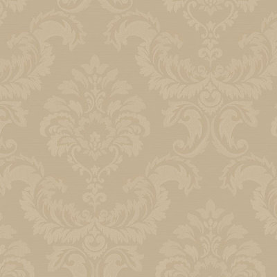 Brooksdale Damask Double Roll