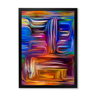 Color Fusion V - peinture sur toile