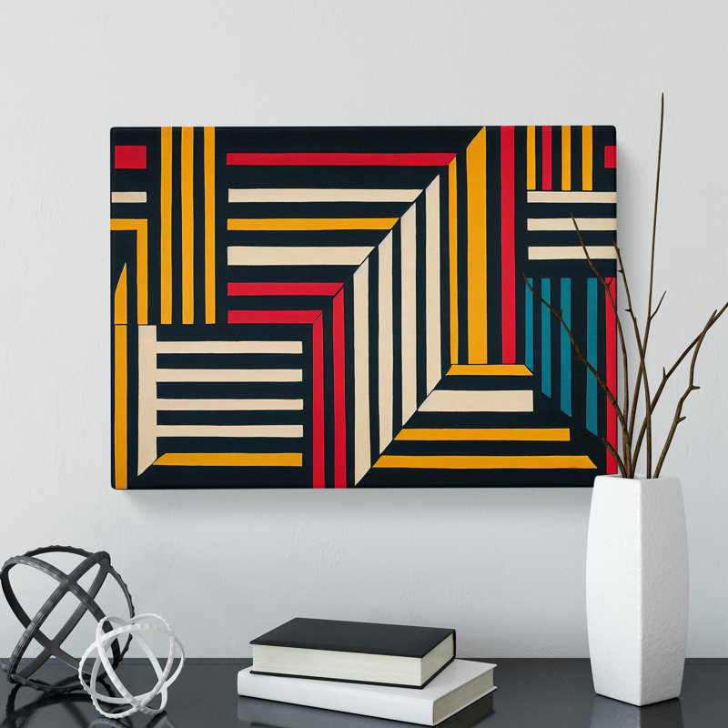 Awesome Modern Abstract Art - Wrapped Canvas, 35cm H x 50cm W x 3cm D