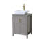 Ensemble de meuble-lavabo simple 24 po gris-1933596325