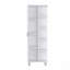 Armoire H 63 po, avec 1 porte et 9 tablettes
