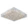 Aguinaldo Modern 9 - Light 1Crystal Square Flush Mount