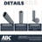 ABCCANOPY 10 Ft.W x 10 Ft.D Central Lock-Series Outdoor Pop Up Canopy Tent-58238579