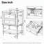Meuble-lavabo avec lavabo en céramique et 2 tiroirs-542193298
