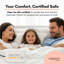 OXFORD STRIPE Polyester Striped Duvet Cover Set with Pillowcases Included-186401300-186401301-186401385