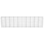 Panier en Gabion avec couvercles Gabion en acier galvanisé vidaXL, 236,2 po x 11,8 po x 59,1 po-1002588309