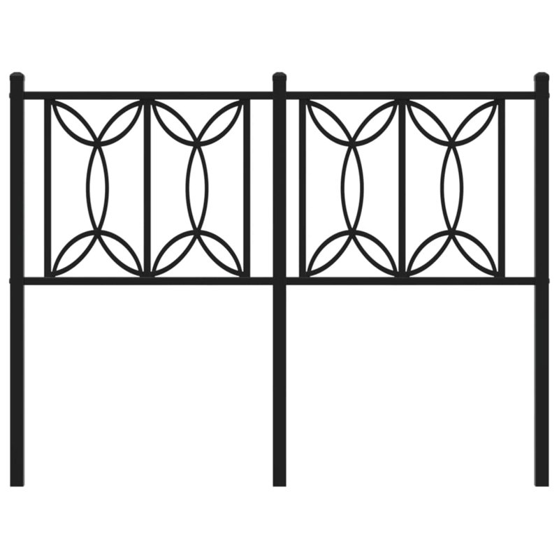 Headboard, 120 x 200 cm, Black