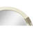 Water Danish Cord Oval Wall Mirror