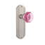 Deco Plate with Waldorf Pink Door Knob-1601137387
