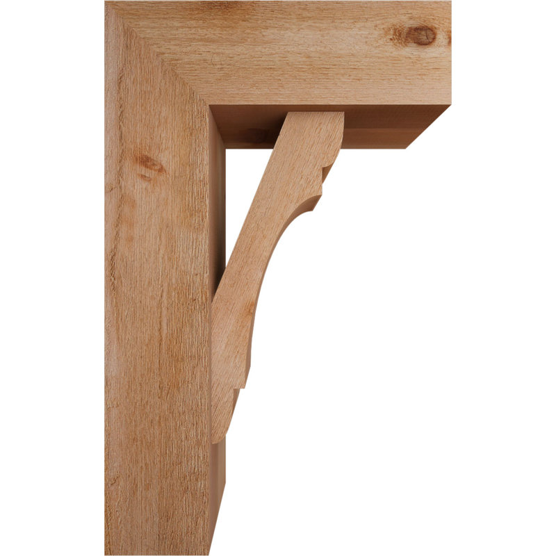 Support de bloc olympique avec entretoise décalée, 32 x 20, Cèdre rouge occidental de l 8 po (scié brut)