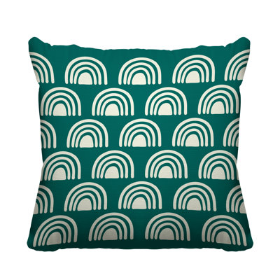 Coussin décoratif à motif abstrait