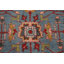 Tapis bleu Oushak 3 x 5