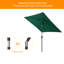 Parasol carré de 78 po Rovner-1450716287