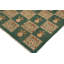 Tapis unique vert / brun clair 9 pi 0 po x 12 pi 3 po Kellyanna par Arshs Fine Rugs