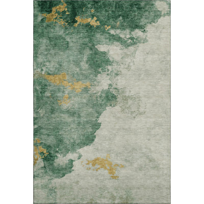 Premium Machine Washable Mayfield AMF2108 Abstract Rug