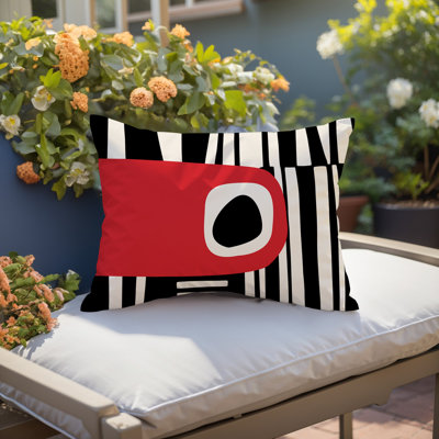 Oreiller rectangulaire réversible intérieur / extérieur Jina