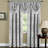 Damask Blackout Rod Pocket Single Curtain Panel-914582844-914582843