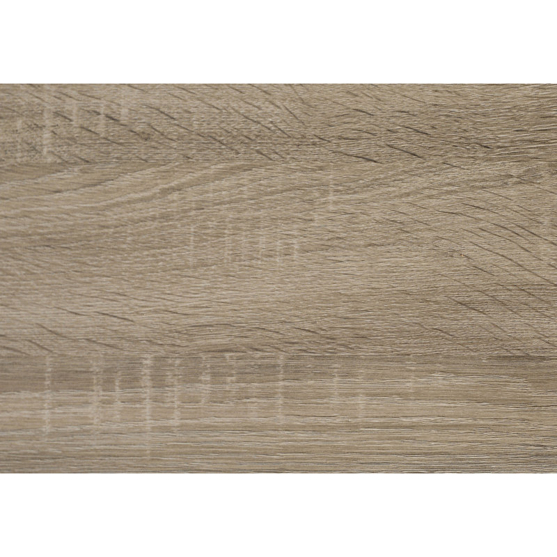 Ensemble de table basse et de table de bout transitionnelle 3 pièces avec plateaux spacieux et finition élégante, Taupe