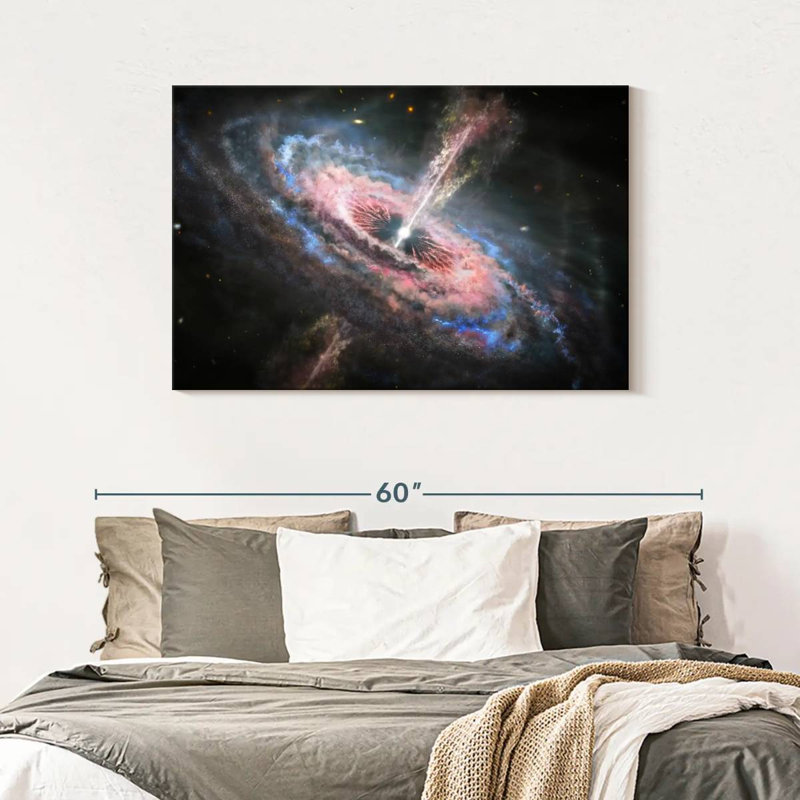 Oberle Quasar Outflow, 30" H x 45" W