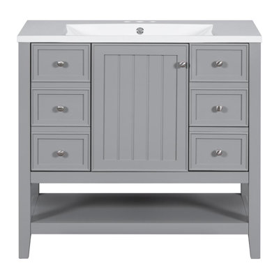 36" Bathroom Vanity with Sink