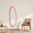 Fabric Asymmetrical Mirror