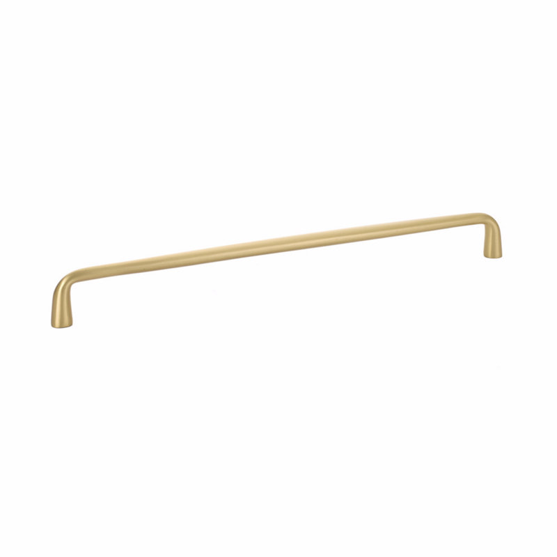 Emtek Orbit Cabinet Pull 10" cc, Satin Brass