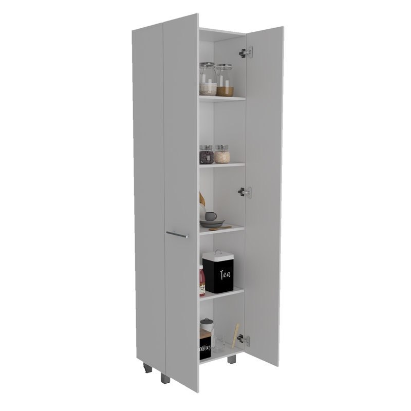 Pensacola, armoire à double porte, cinq tablettes intérieures