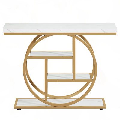 41.3" Industrial Console Table