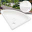 Lavabo de salle de bain d'angle 11,02 po