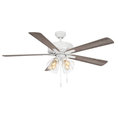 Pecos 52'' Ceiling Fan with Light Kit