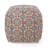 Upholstered Polyester Blend Ottoman