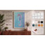 Seahorse Elegance Coastal - Wrapped Canvas-702754857-702754860