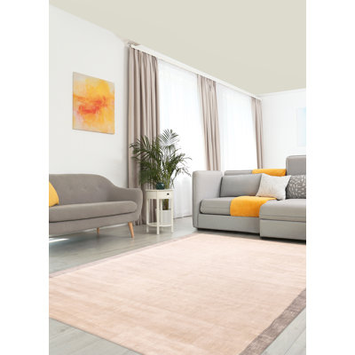 Tapis gris chatoyant 7 pi 9 po x 11 pi 3 po