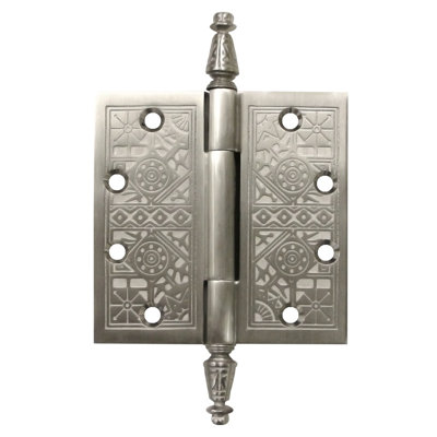 Charnière de porte simple à roulement à billes H 4,5 po x l 4,5 po
