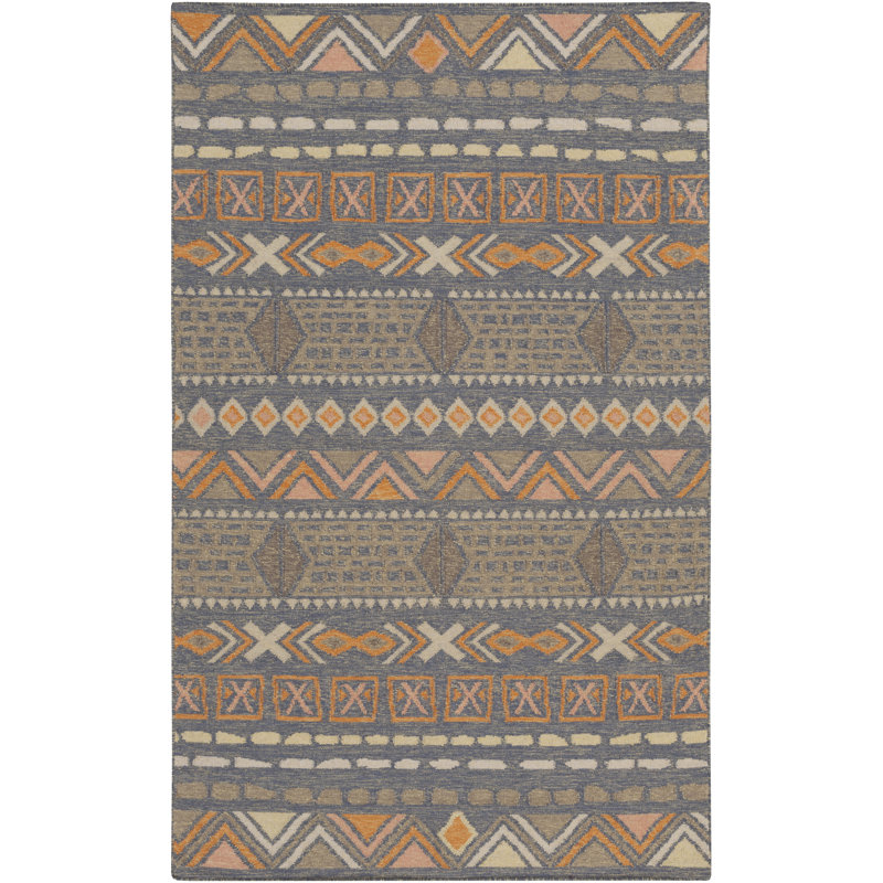 Elige Wool Southwestern Indoor Rug, Rectangle 3'3" x 5'3"
