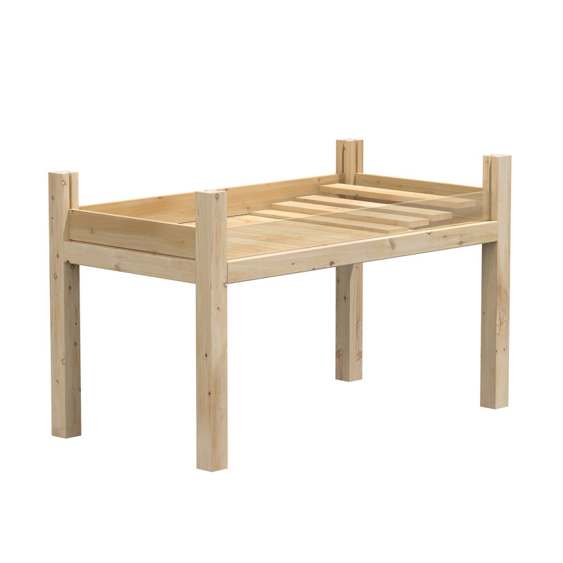 24 In. W X 48 In. L X 31 In. H Original Cedar Elevated Garden Bed