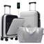 Ensemble de 3 valises à ouverture frontale-129384201