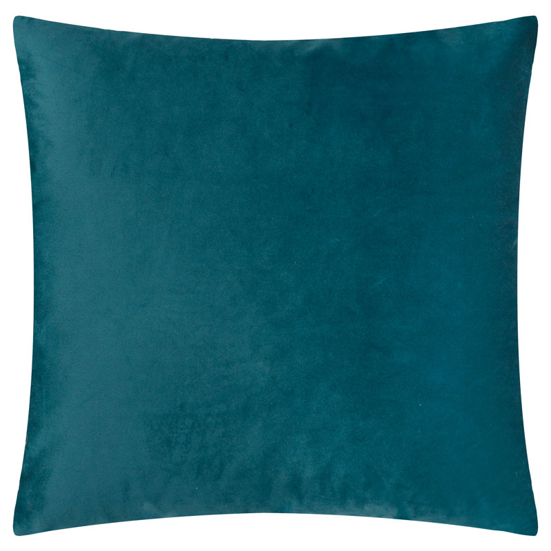 Metro Harlequin Geometric Square Cushion, Polyester, Blue/Pink/Orange