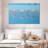 Brampt Blue Lake Pink Flamingos-108816360