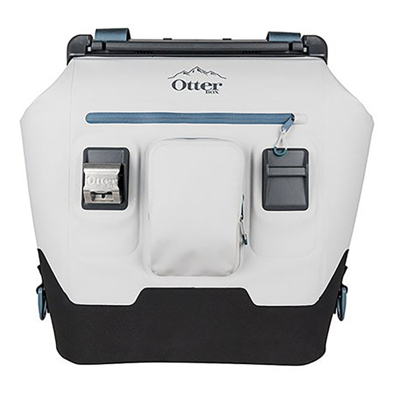 30-Quart Softside Trooper Insulated Pinic Cooler, Service for 1, White