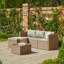 Luzi 4 Seater Rattan Garden Corner Sofa Set - Weave-1764242292