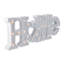 Enseigne murale blanche 20,5 "Home