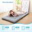Matelas de futon japonais, matelas de sol épais et pliable, matelas de camping enroulable, gris-590061279